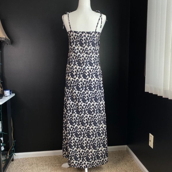 Vintage Leopard Print Cami Maxi Dress - Picture 2 of 7